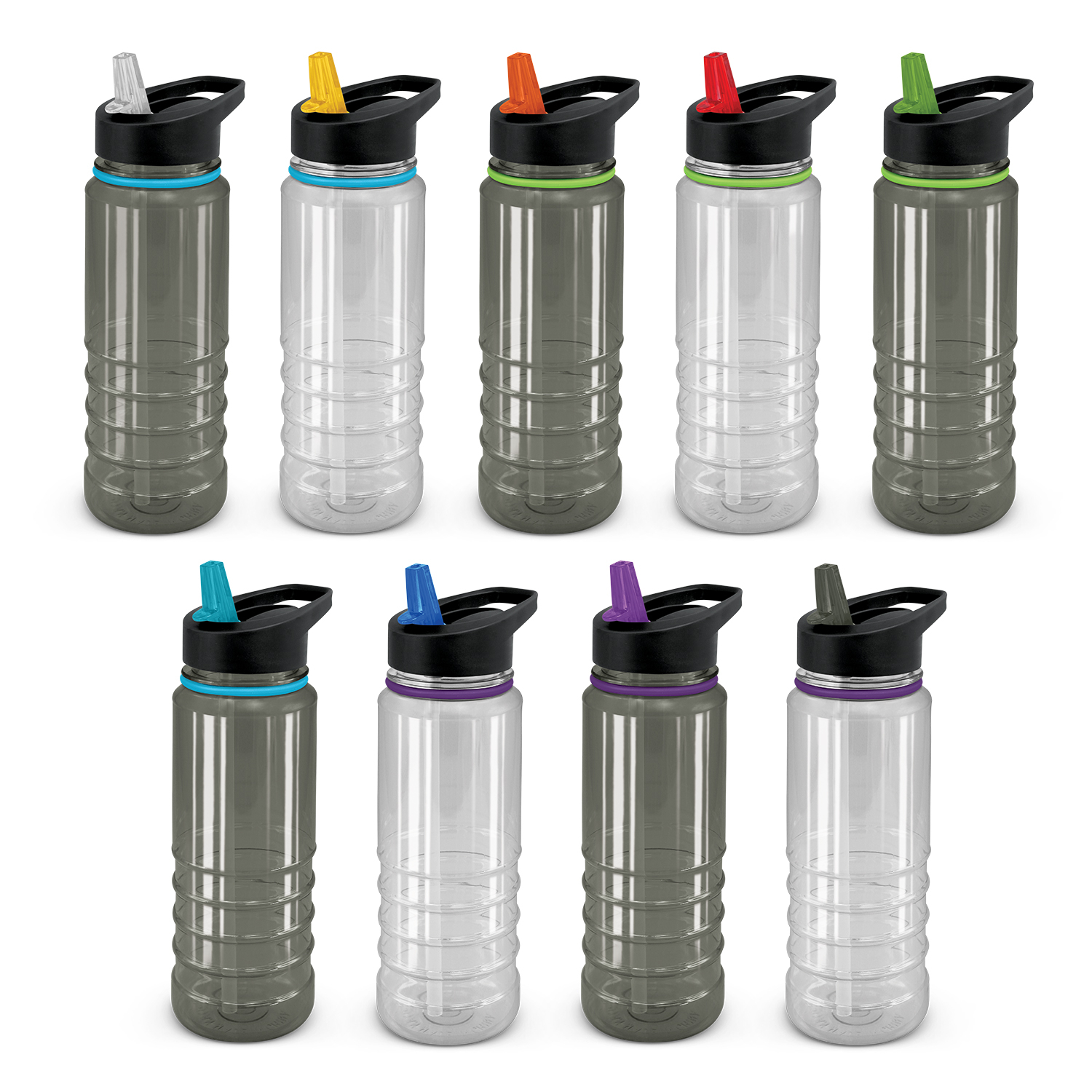 Triton Elite Bottle - Clear and Black