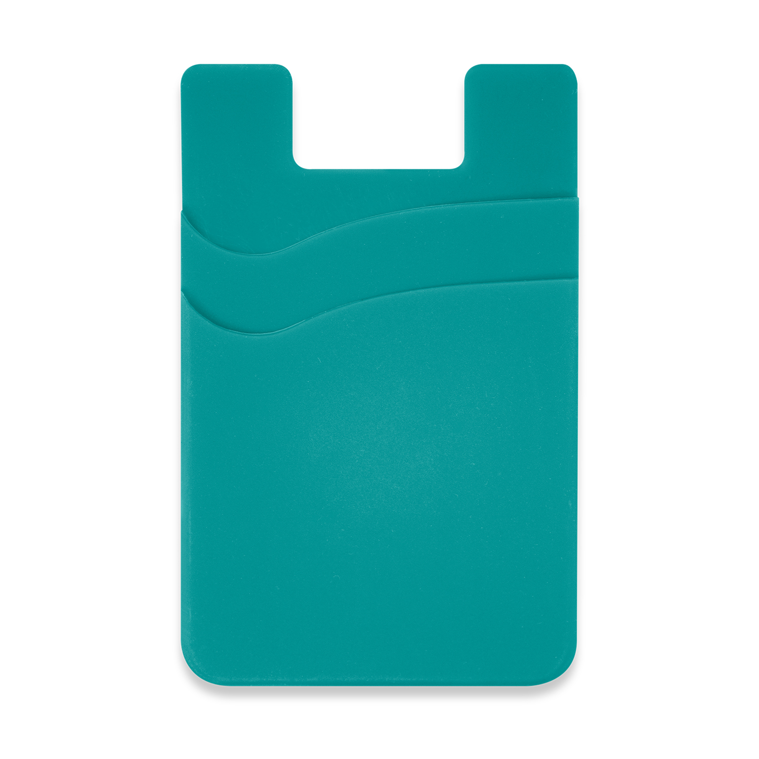 Dual Silicone Phone Wallet - Full Colour