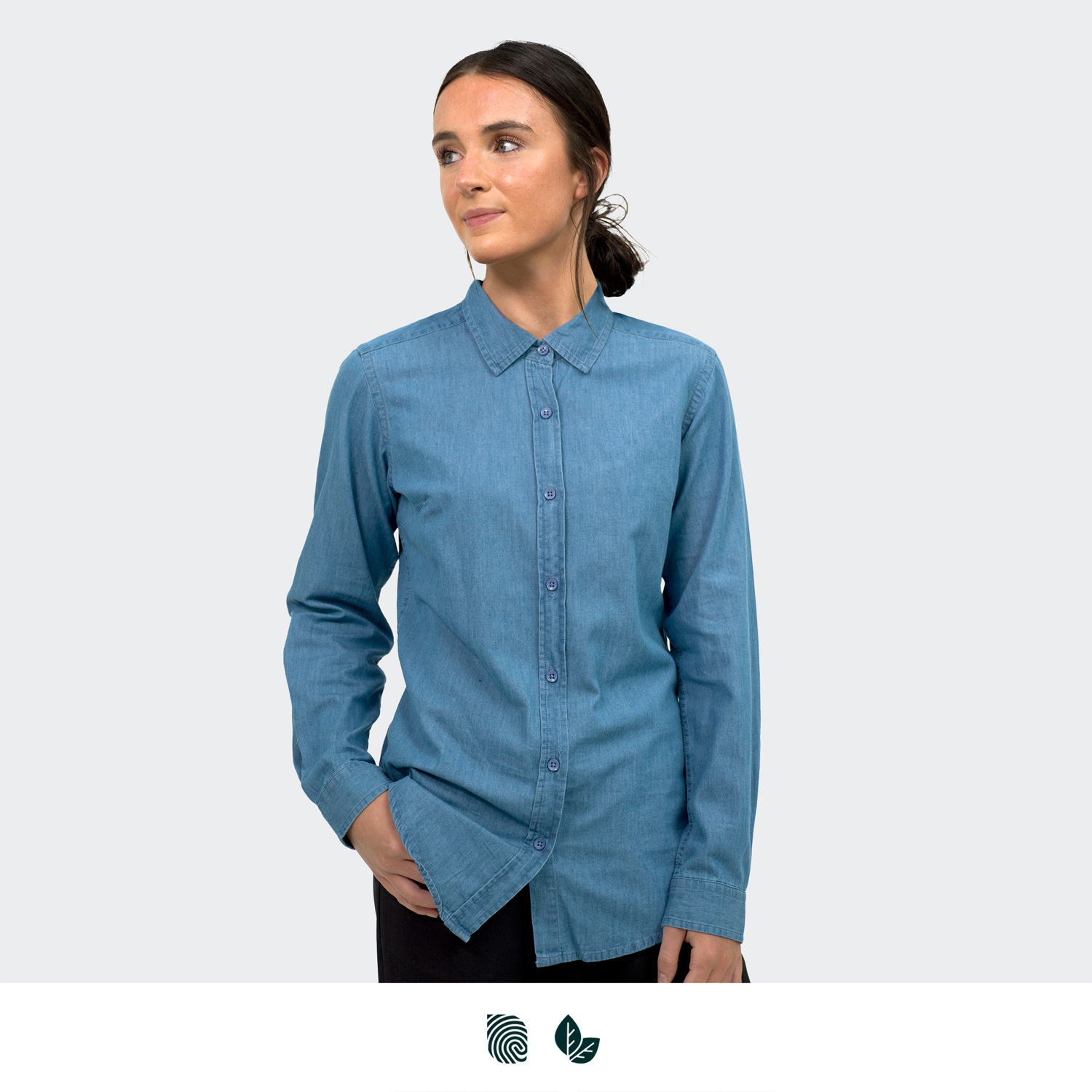 TRENDSWEAR Chester Women's Denim Shirt