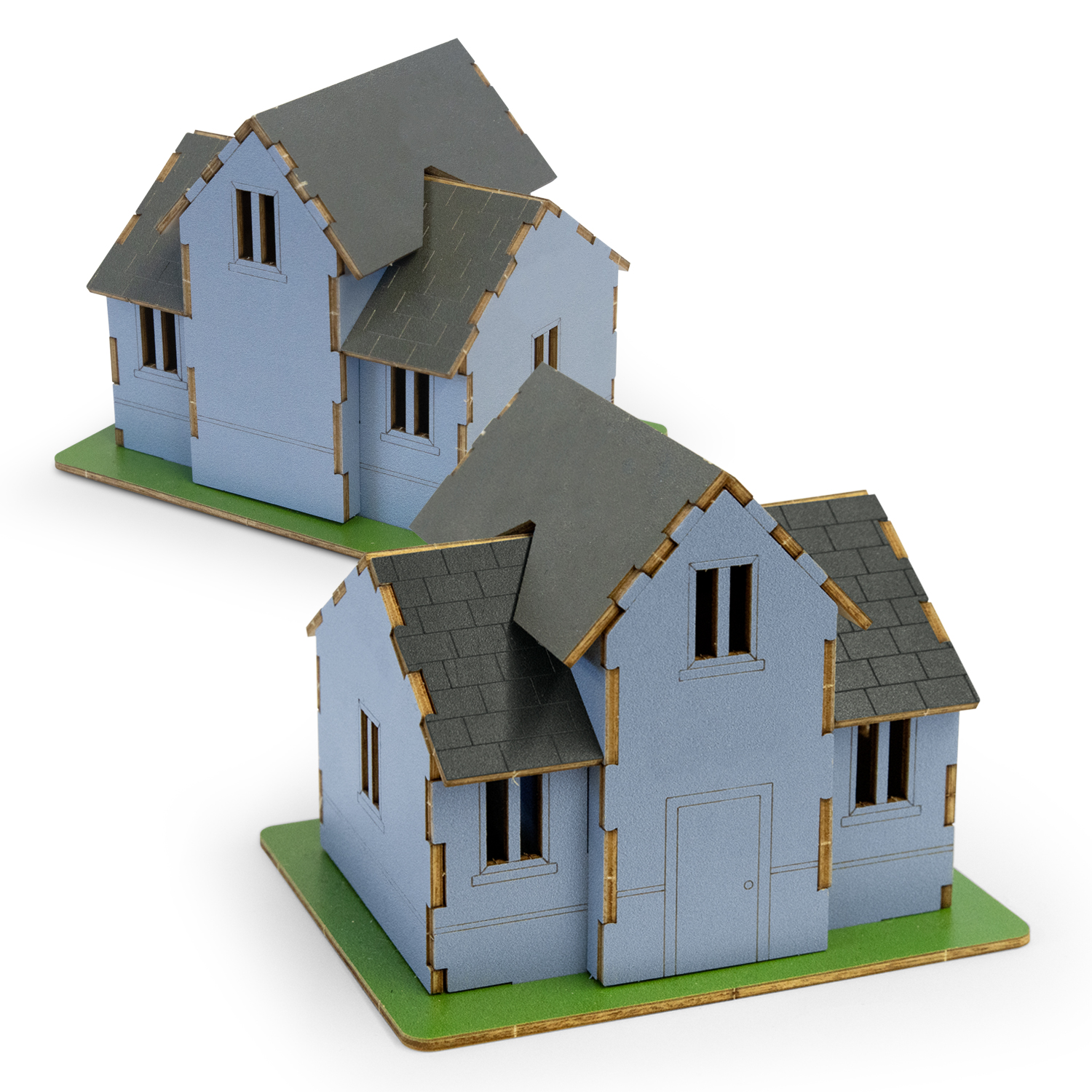 BRANDCRAFT House Wooden Model