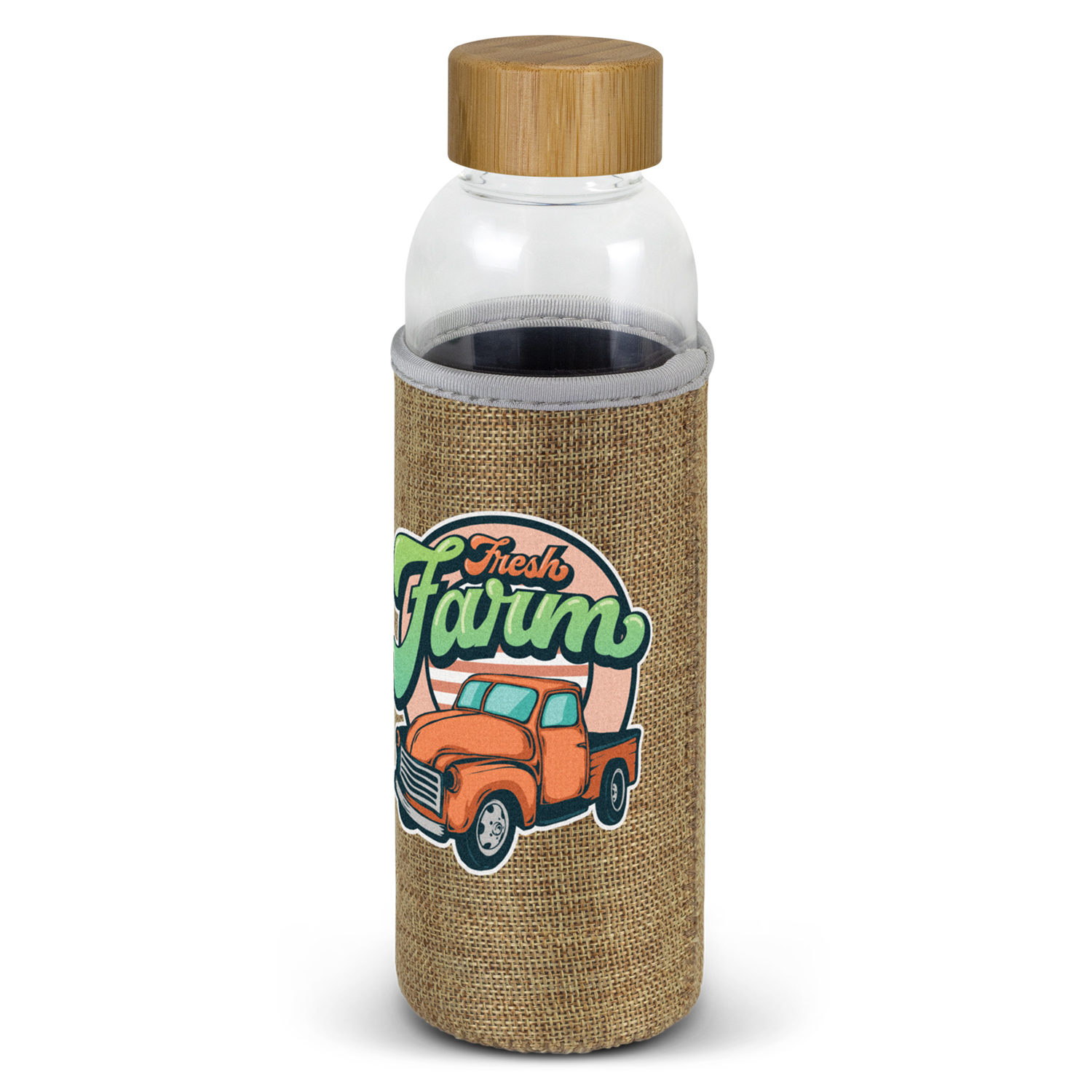 Eden Glass Bottle - Natural Sleeve