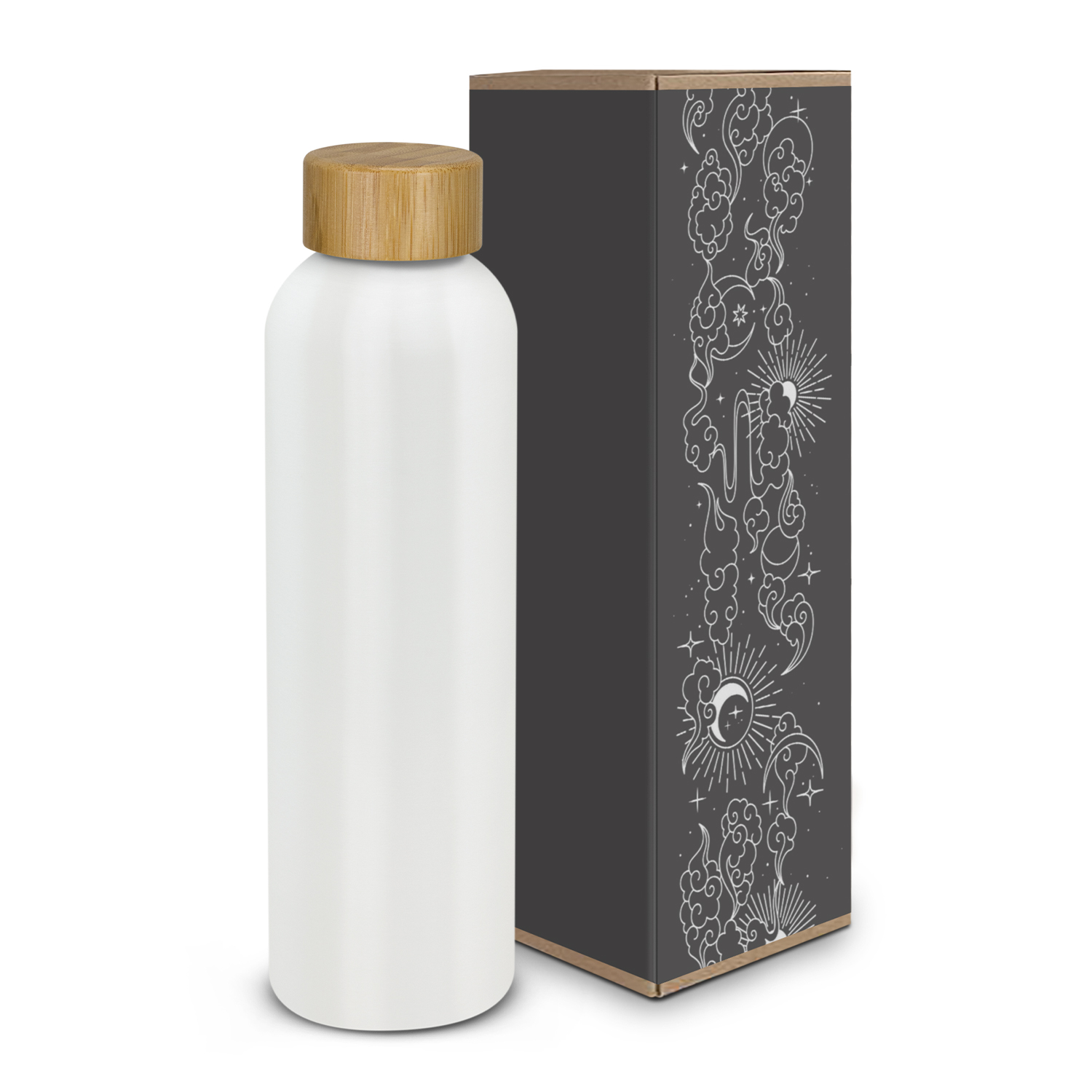 Eden Aluminium Bottle Bamboo Lid