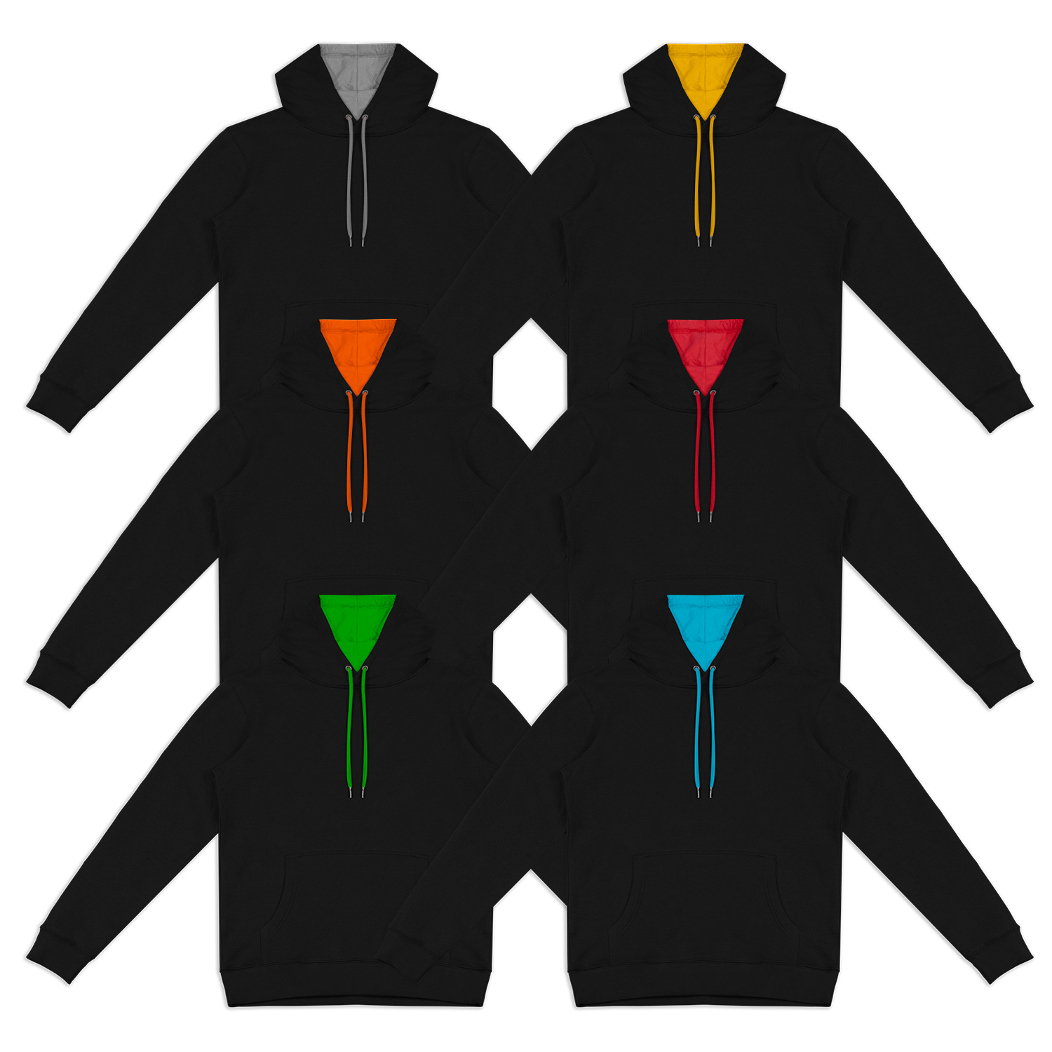 TRENDSWEAR Studio Contrast Unisex Hoodie