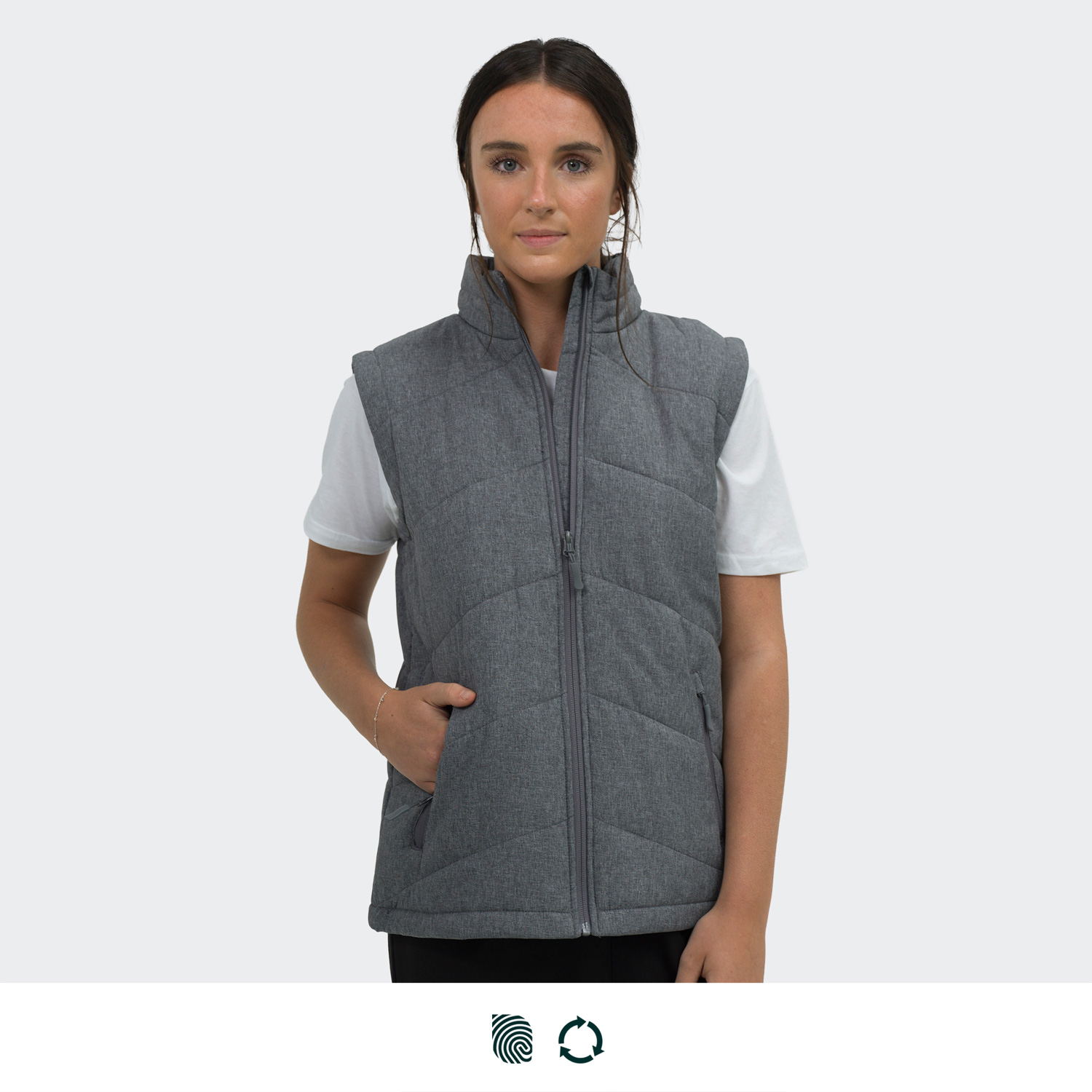TRENDSWEAR Newport Womens Puffer Vest