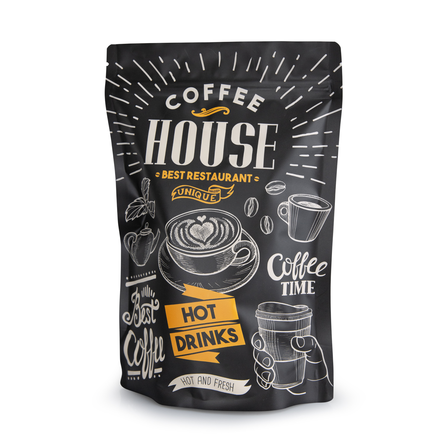 Foil Stand Up Pouch - Large