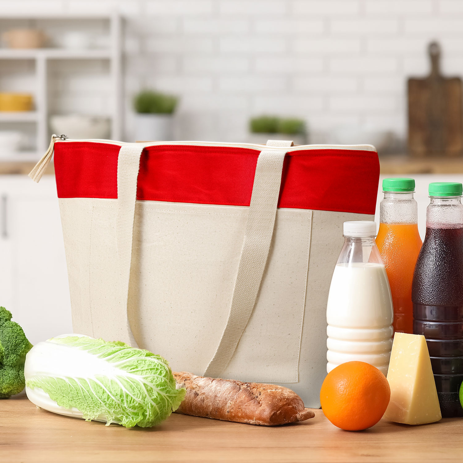 Emporium Cotton Cooler Tote