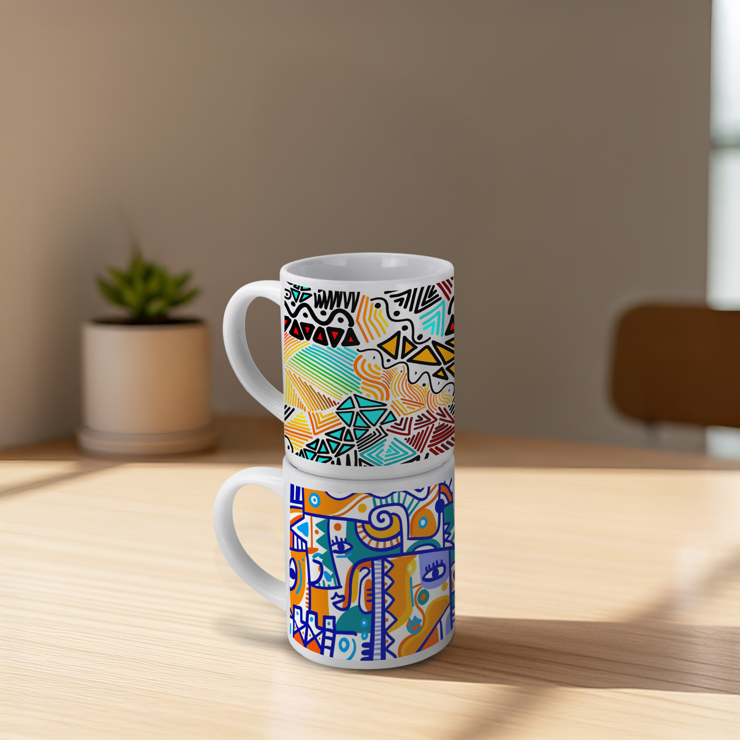 Arista Stackable Coffee Mug