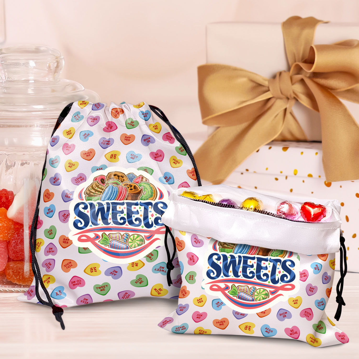 Satin Gift Bag - Medium