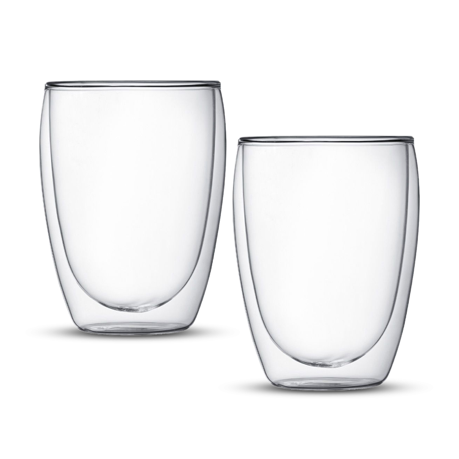 Bodum Pavina Double Wall Glasses - Medium - Set of 2